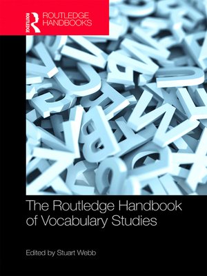 cover image of The Routledge Handbook of Vocabulary Studies